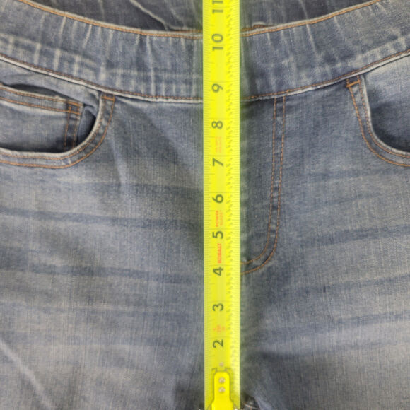 Passports Jeans Womens 8 Blue‎ Mid Rise Straight Leg Medium Wash Denim W29 x L26 - Picture 5 of 14